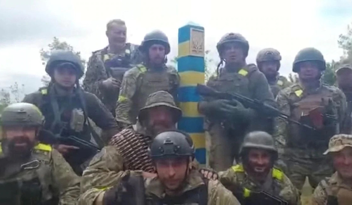 Troops defending Kharkiv reached Russian border, Ukraine says